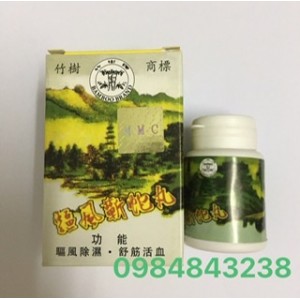 Khu Phong Kỳ Xà Hoàn Malaysia trị phong thấp đau nhức khớp xương,
